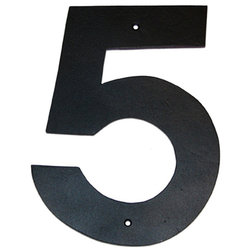 Contemporary House Numbers by Montague Metal Products