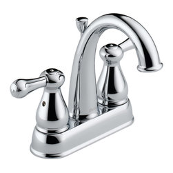Delta Leland&reg; Two Handle Centerset Lavatory Faucet - Bathroom Sink Faucets