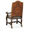 New Ambella Home Small Arm Chair Leather Arm