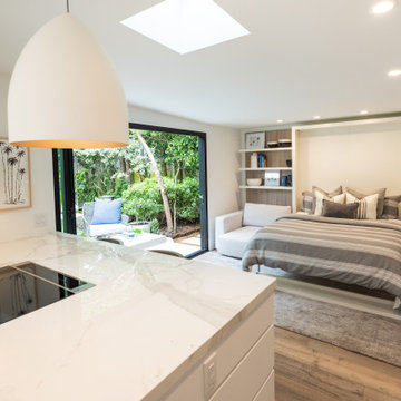 Brad Pitt's Backyard Pad, as seen on Celebrity I.O.U.