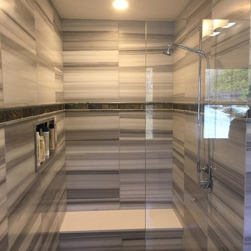 English Master Bathroom Renovation - Modern