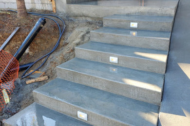 Point Loma - Step Lighting in Concrete