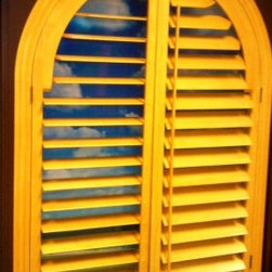 Arched and Odd Shaped Windows - Interior Shutters
