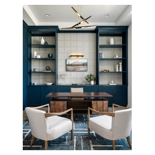 Hill Country Estate - Transitional - Home Office - Austin - by Dwell ...