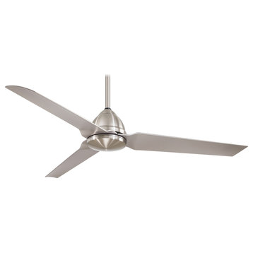 Minka Aire F753-BNW Java, 54" Ceiling Fan, Brushed Nickel Wet