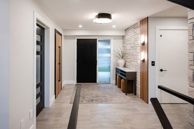Trendy entryway photo in Other