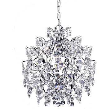 Belle Elegant 3-light Glam Crystal Chandelier