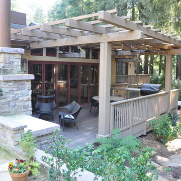 Mill Valley Lodge Style Residence