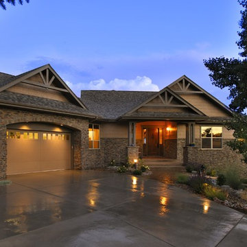 Traditional Craftsman Ranch on Parker Golf Course