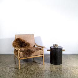 Leather Occasional Chair - Armchairs and Accent Chairs