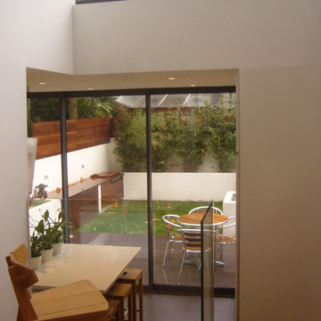 Modern House Extension and Garden Design