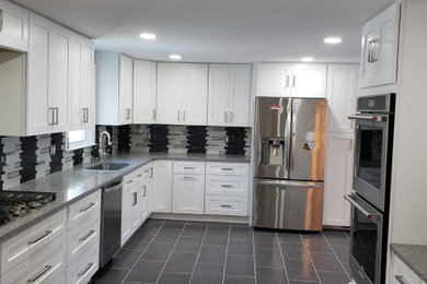 Transitional kitchen photo in Other