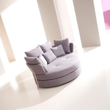 MyApple Swivel Lounge Love Seat Sofa by Famaliving California