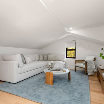 Manchester-By-The-Sea Basement Playroom and Attic Guest Suite