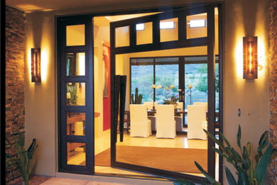 Entryway - contemporary entryway idea in Phoenix