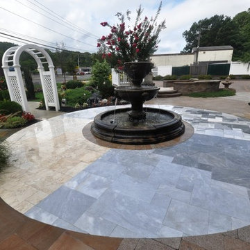 Marble Pavers and Coping Display Showroom Long island NY