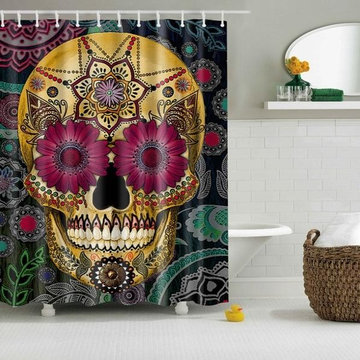 Sugar Skull Flower Power