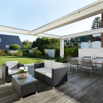Moderner Privatgarten
