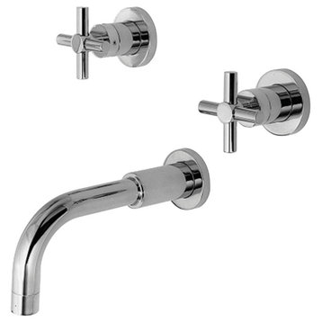 Newport Brass 3-995 East Linear Wall Mounted Tub Filler - Polished Chrome
