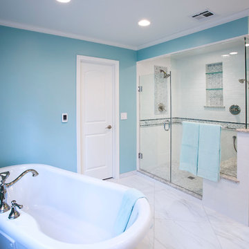 Magnificent Marble Master Bath