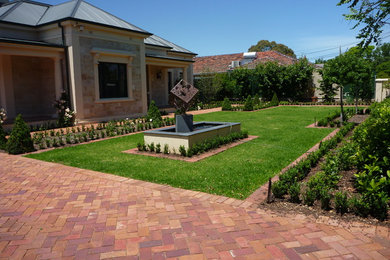 Photo of a traditional garden in Adelaide.
