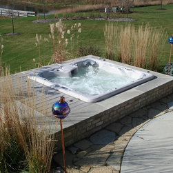 Portable Spa in Masonry Surround- 2009 APSP Gold Award - Products