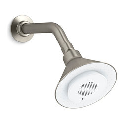 Kohler - Moxie Showerhead in Vibrant Brushed Nickel - Showerheads And Body Sprays