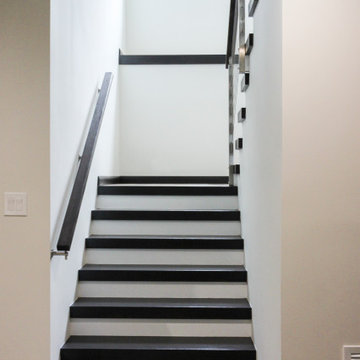Project #70 | Open-Riser Staircase with Cable Railing