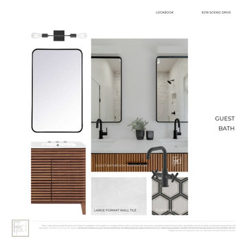 Look Book | Rendering | Guest Bathroom