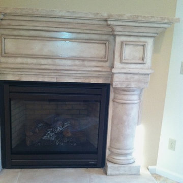 Fireplace update!