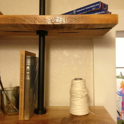 Barnwood Built-In Shelving - Products