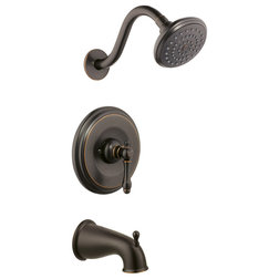 Transitional Tub And Shower Faucet Sets by Buildcom