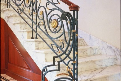Inspiration for a mediterranean staircase in Los Angeles.