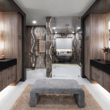 Coffee and Cream! Master Bath Design and Cabinets for an Oklahoma Home
