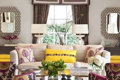 Living room photo in Seattle