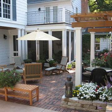 Recycled Paver Patio