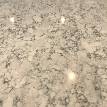 Custom Amish Cabinetry and Waypoint Cabinetry- Extra White and Peppercorn Grey