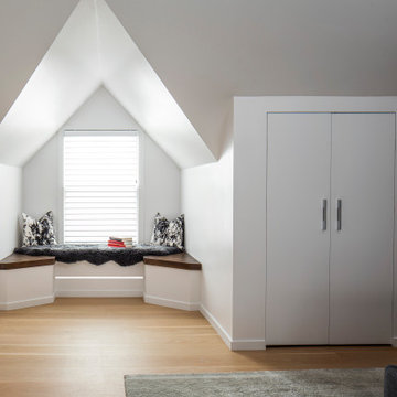 Contemporary Attic Primary Suite