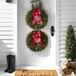 Festive Front Door - Holiday Decorations
