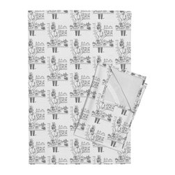 Le Chef- The Pastry Chef- Tea Towel - Dish Towels