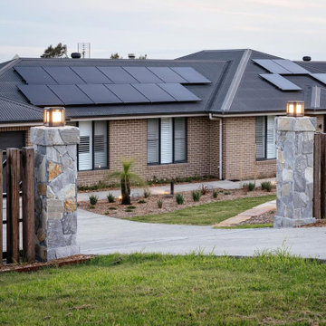 Kimba Crazy Paving + Eyre Walling - Wallalong NSW project