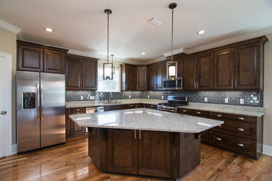 Inspiration for a transitional kitchen remodel in Atlanta