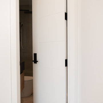 Modern Fluted Feature Walls with LED Reveal | Tampa Bay