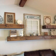 floating shelves