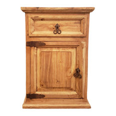 Augustus Rustic Nightstand, Left