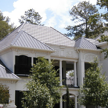 Standing seam metal roofing