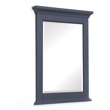 Newport 24" Wall Mirror, Marine Gray