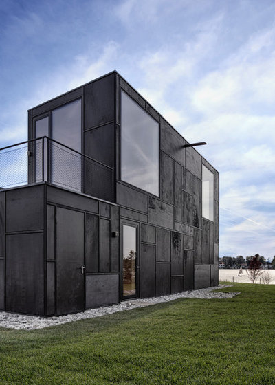 Модернизм Фасад дома by Sky-Frame AG