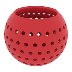 Matt Grote - 3D Printed Holed Globe Tea Light Candle Holder - Candleholders
