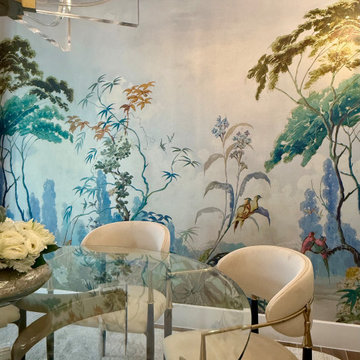 Old Hollywood Inspired Formal Dining-River Oaks